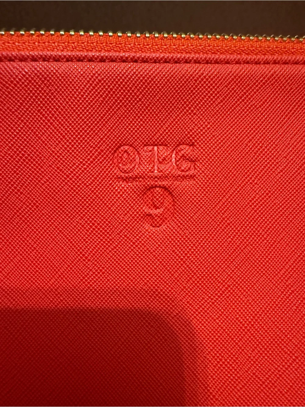OTG247 #9 Red Crossbody Clutch Bag - computer bag